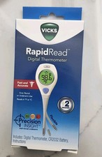Vicks Rapid Read Digital Thermometer &ndash; Fast Accurate Temperature