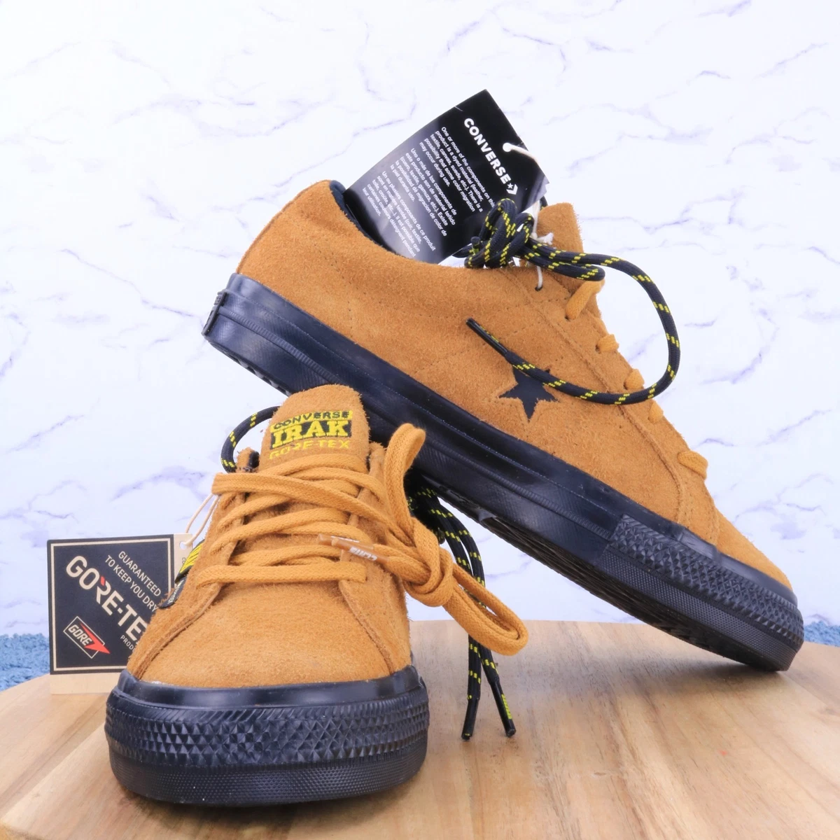 IRAK x Converse One Star Pro GORE-TEX Low Amber Brown for Sale
