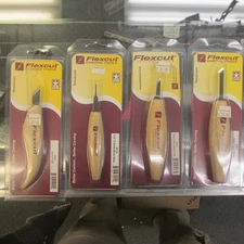 Flexcut Wood Carving Knife SKEWS KN11 MT15 KN31 KN32 4 LOT