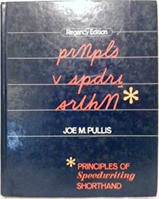 Speedwriting Principles Regen Paperback Cheryl Pullis