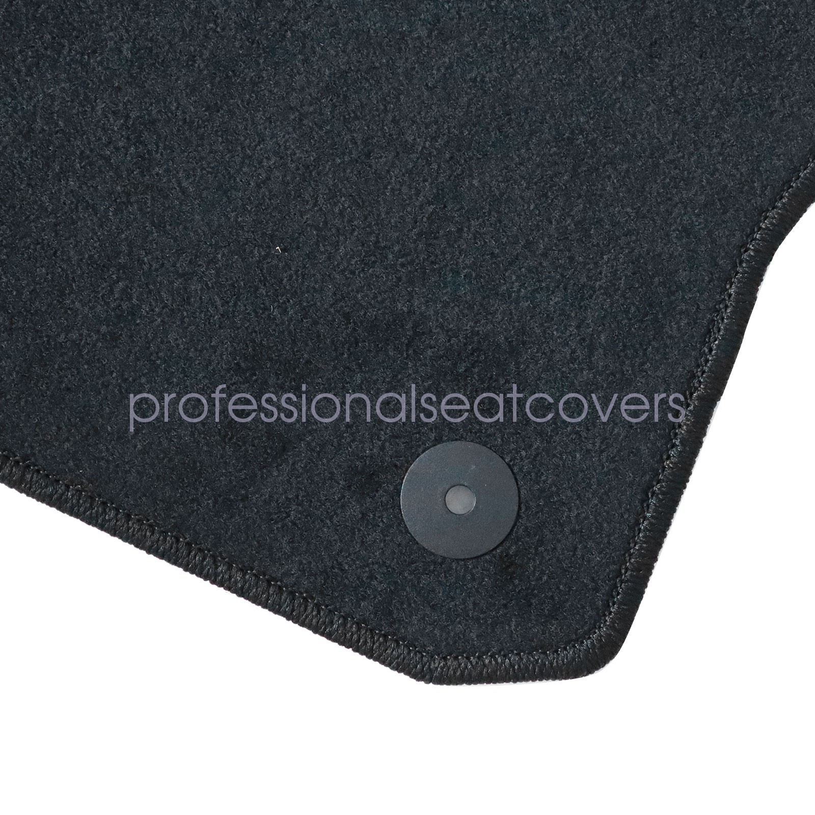 Front & Rear Floor Mats Carpet Waterproof Black Velour For 2019-2025 Audi Q3