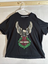 Harley Davidson Motorcycles Christmas Orlando Florida 4XL Tshirt