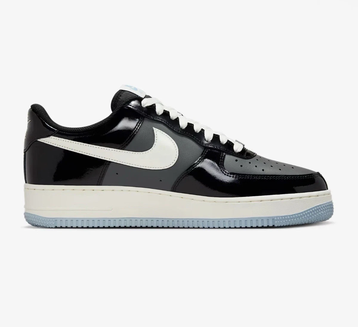 NIKE AIR FORCE 1 LOW QS パテント 27cm Nike Air Force 1 Low Black Iron Grey Patent for Sale