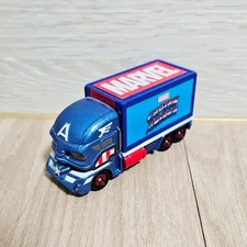 Marvel Avengers MarvelTune Captain America Mini Car 7cm Diecast Plastic