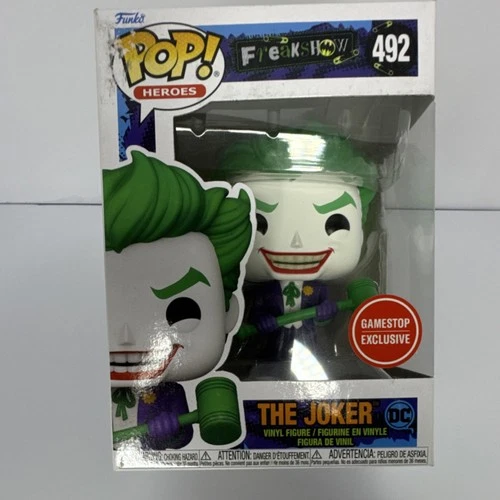 Funko DC Universe The Joker Freakshow #492 Pop! GameStop Exclusive Vinyl Figure