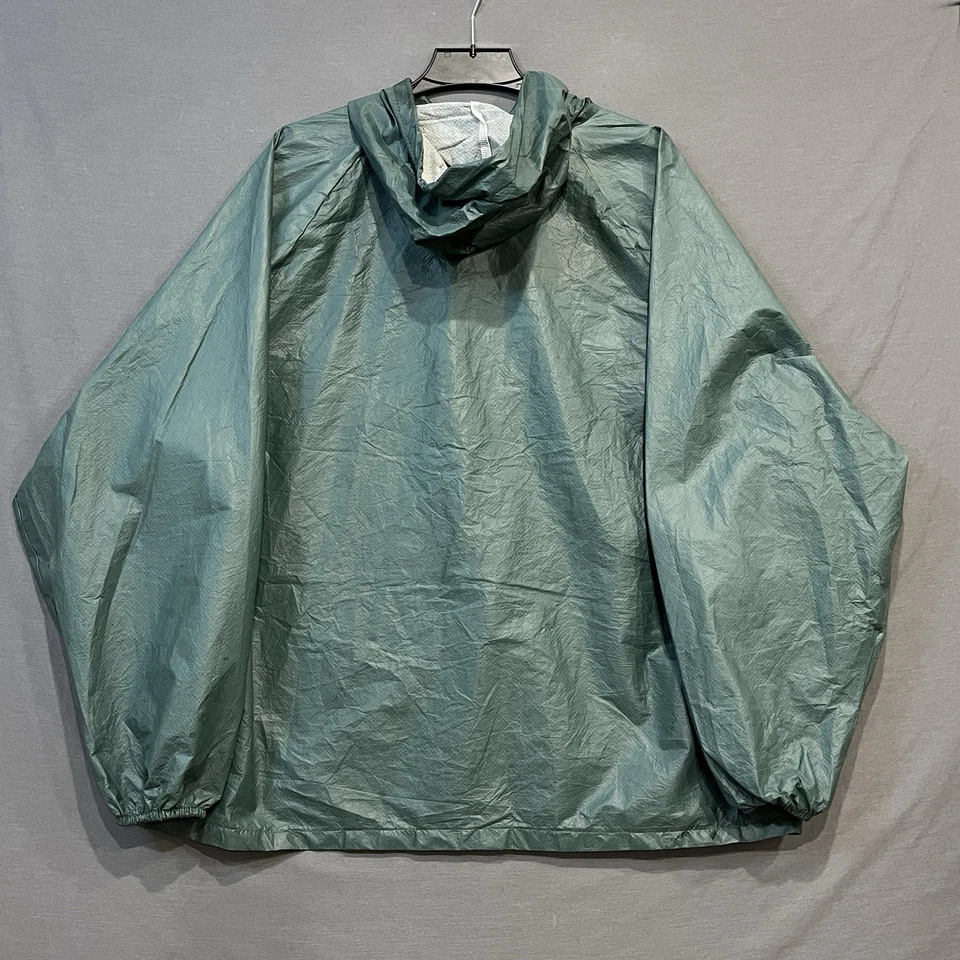 Мужской дождевик Frogg Toggs Ultra-Lite2 XL зеленый с капюшоном на молнии для улицы - Изображение 4 из 4