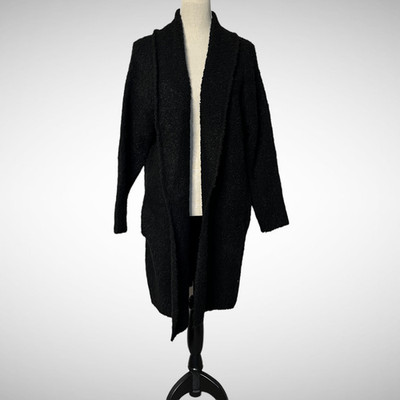 Ann Taylor Loft Black Wooly Coat/Jacket Size XS/S New with Tags