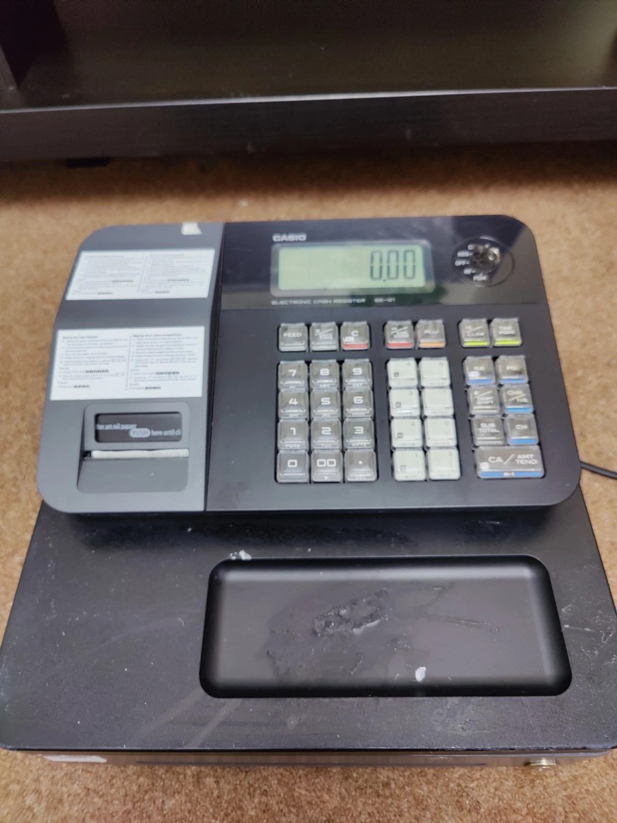 CASIO 電子レジスター SE-G1 Casio SE-G1 Cash Register - Black for sale online | eBay UK