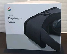 Google Daydream View Virtual Reality Headset Gray D9SHA No Remote