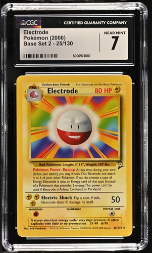 Electrode graded CGC 7 for sale on eBay
