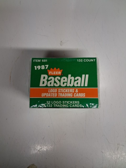 1987 Fleer Update Set Baseball Trading Card Box Sealed