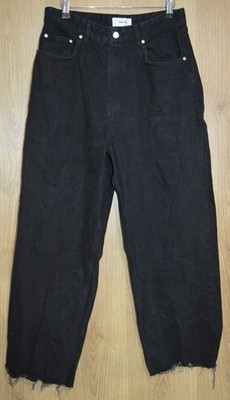 Kotn Denim Hose schwarz Baggy Relaxed Streetwear Jeans - 30W 32L 