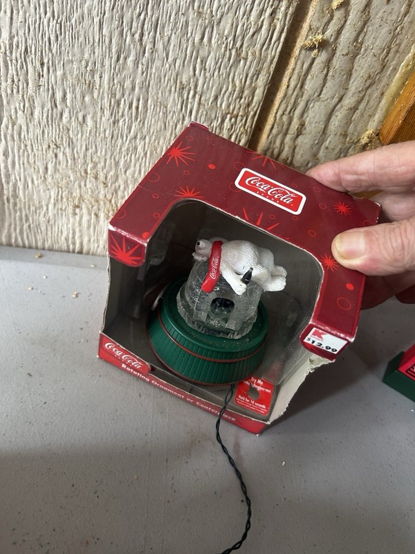 Coco Cola Rotating Ornament
