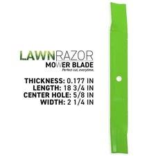 LawnRAZOR Blade for Exmark Toro Time Cutter 54 Inch 115-2454-03 High Lift 3 Pack