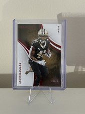 2025 Panini Immaculate Collection #22 Alvin Kamara Red /75