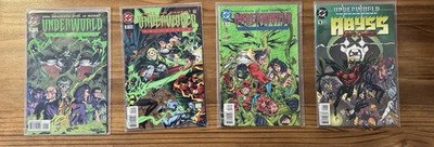 DC Comics Underworld Unleashed #1-3 Abyss Hell's Sentinel #1 Comic Book lot