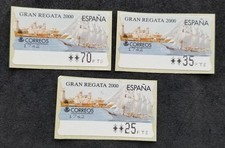 Spain ESPANA Tall Training Ship Elcano 2000 ATM (Frama Machine Label stamp) MNH