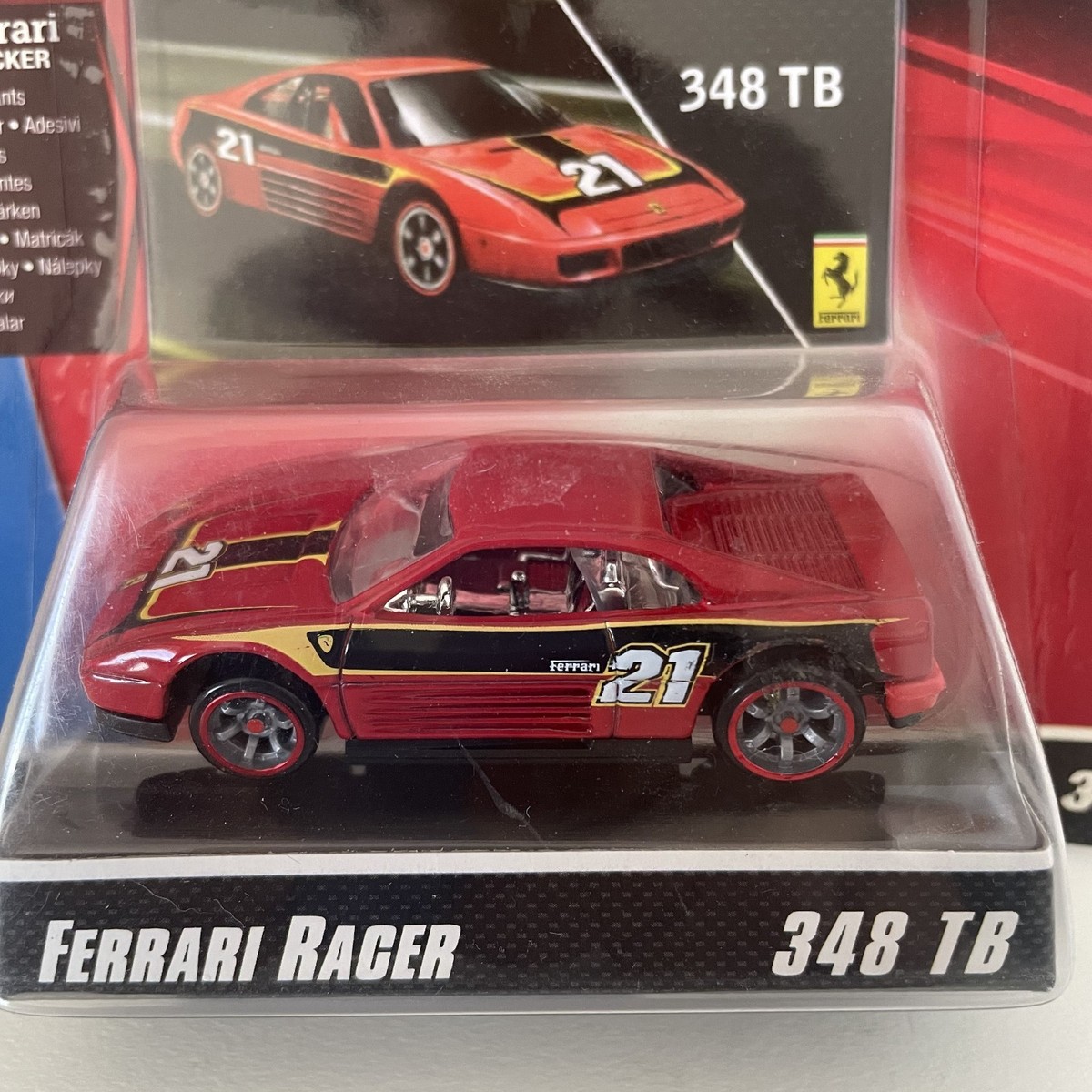 ミニカー Ferrari F355 348TB 288GTO Hot wheels Hot Wheels Ferrari Racer 348 TB Red #21 New old stock Unopened | eBay