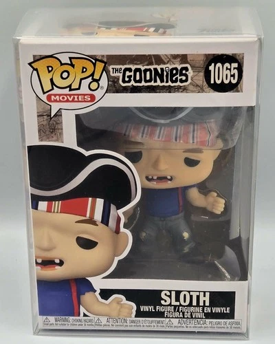 *NEW* Funko Pop! Movies: The Goonies - Sloth Vinyl Figure #1065 w/ Pop Protector
