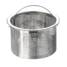 Stainless Steel Kitchen Sink Strainer 3.03" OD x 2.64" ID x 1.77" Depth Silver