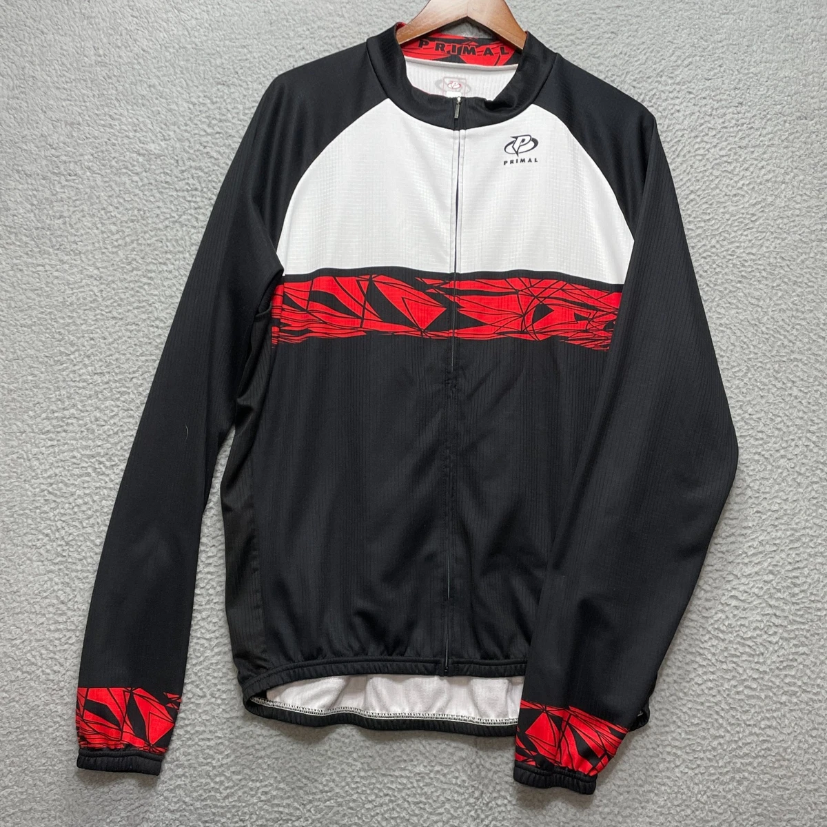 Giacca A Vento Ciclismo Uomo Primal – Taglio Sportivo – Taglie S, 2XL, 3XL