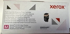 006R04687 Magenta High Capacity Toner Cartridge Xerox C410 - New OEM Sealed