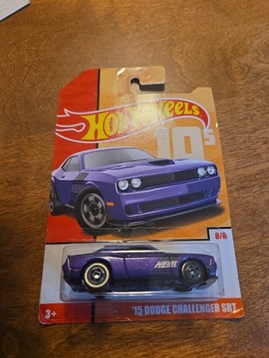 Hot Wheels Throwback Decades 10 s Target Exclusive  15 Dodge Challenger SRT #8