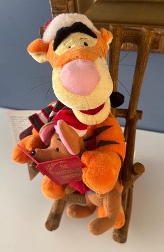 Disney Animated Tigger Rocking and Roo Twas the Night Before Christmas ...