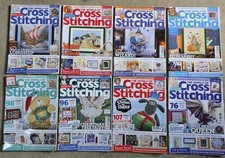 Lot 8 World Of Cross Stitching UK's  320 321 233-328 Britian Stitch Magazine