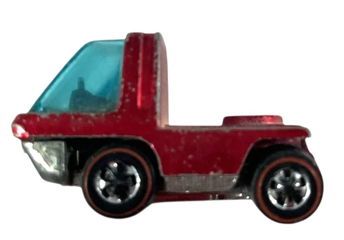 Vintage Hot Wheels Redline Heavyweights Semi Truck Cab Red Spectraflame