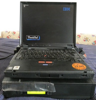 IBM Lenovo Thinkpad 770Z Vintage Laptop + Zubehör