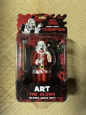 NECA Toony Terrors Art The Clown Bloody Santa Suit In Hand Christmas Glasses