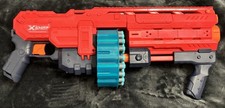 Zuru X-Shot Excel Series Fortress Drum Pump Action Dart Blaster W/ Darts