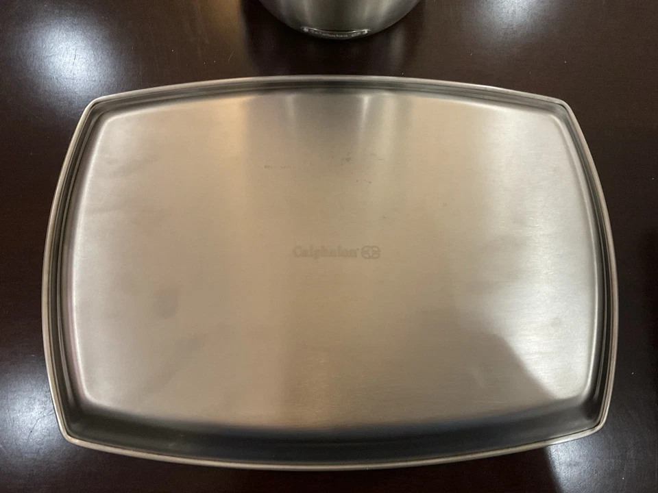 Juego de servir Calphalon 2 piezas de acero inoxidable - Ver fotos - Muy pesado y de calidad Foto 4 de 4