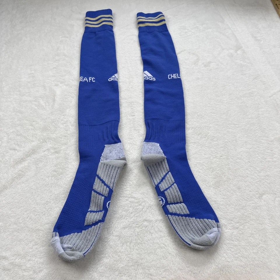 Calcetines Adidas Chelse FC, 2011/2012, Rayas Doradas, Hombre XL Foto 2 de 4