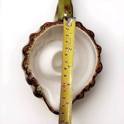 Vintage Mancer Asparagus Pitcher Made in Italy 5 1/4 in. Tall Cottage Farmhouse - Picture 9 of 9
