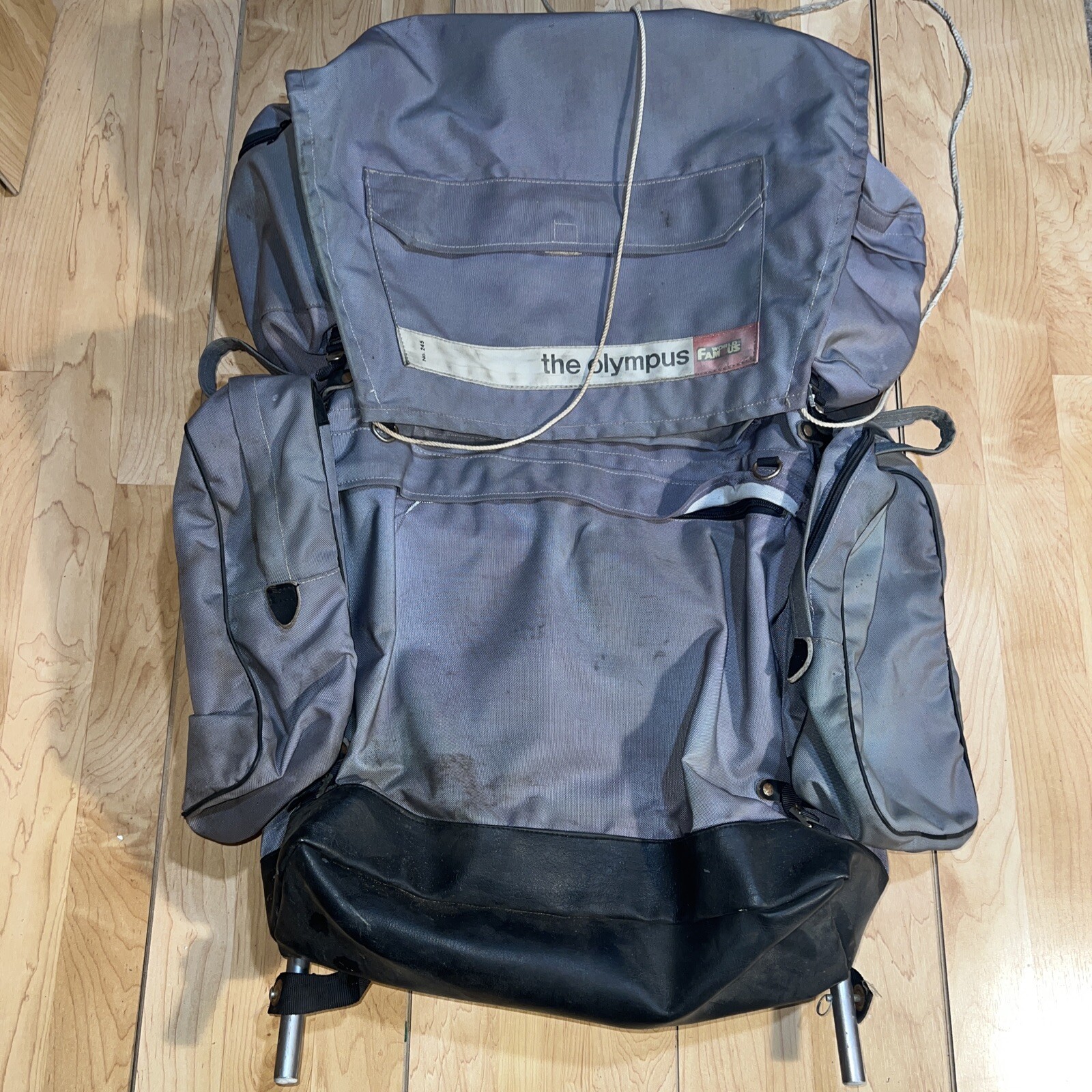 Hiking Backpack The Olympus World Famous Number 245 Vintage-image
