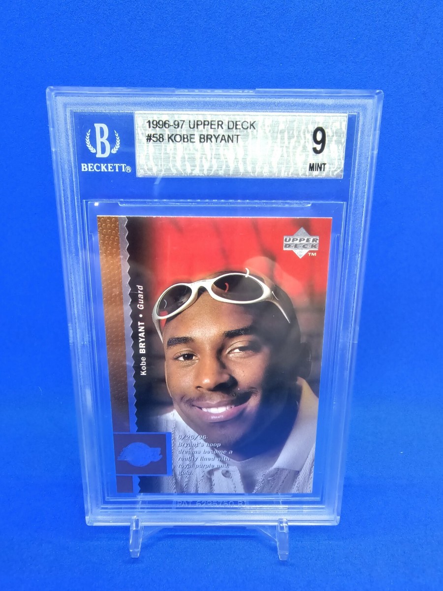 1996 - 97 🏀 Upper Deck, Kobe Bryant, Rookie Card, BGS-9 | eBay 1996 - 97 🏀 Upper Deck, Kobe Bryant, Rookie Card, BGS-9 | eBay
