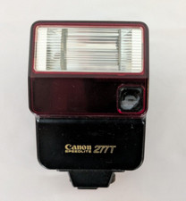CANON Genuine Speedlite 277T Flash with Case - broken shoe mount is replaceable