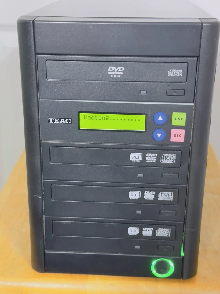 Teac 3 Target Standalone SATA CD/DVD Duplicator Recorder Tower Drive Copier DVW/ - Image 2 of 4