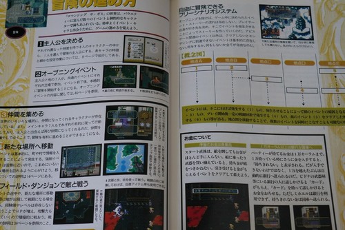 JAPAN Romancing SaGa 3 Adventure Guide Book Square artbook - Picture 3 of 8