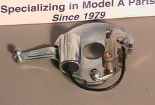 1928-1931 Model A Ford Upper Distributor Plate W Modern Points  Condenser.
