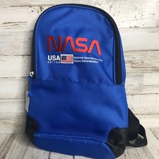 NASA USA EST 1958 Blue Mini Crossbody Bag Backpack Single Strap