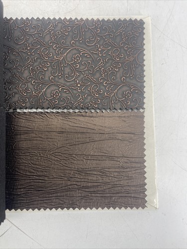 Charlotte Fabrics Ultimate Leather Looks I Swatch Sample Book #913D - Picture 6 of 9