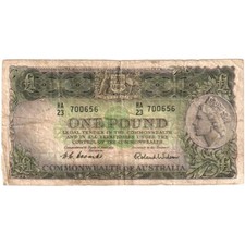 Australien, 1 Pound, Undated (1960-1961), S