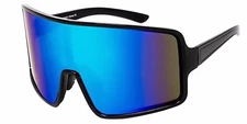 Oversized One Piece Blade Sports Shield Baseball Cycling Sunglasses Mirror 309RV