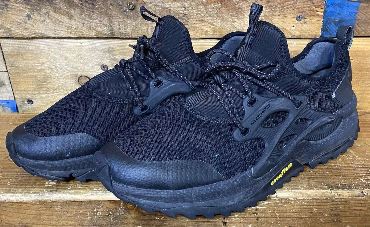 SKECHERS OUTDOOR GOODYEAR 237100BBK Black Mens Outdoor Shoes Size