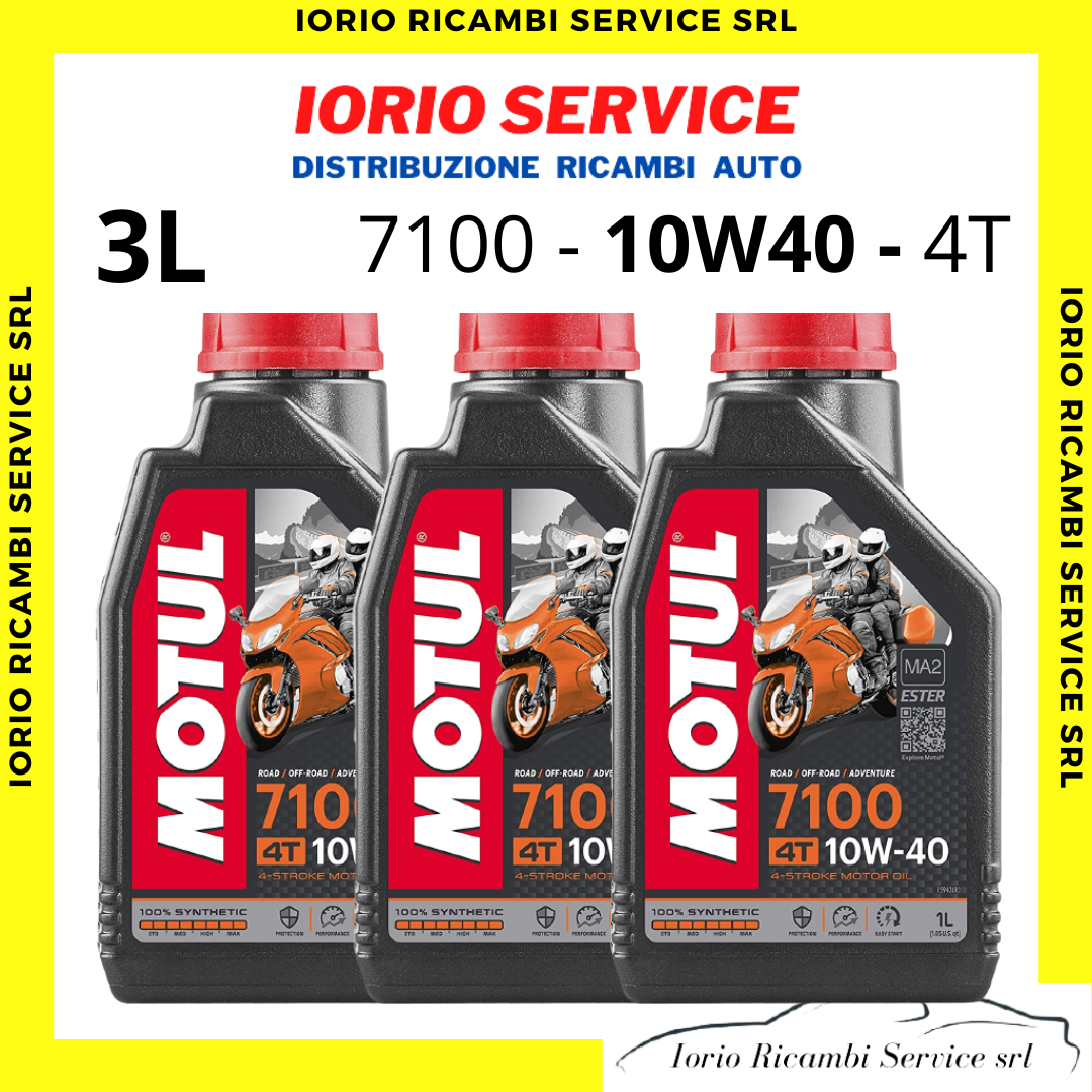 Olio Motore Motul 7100 10W40 Sintetico Per Moto E Scooter 4 Tempi - 2 Litri - Foto 9