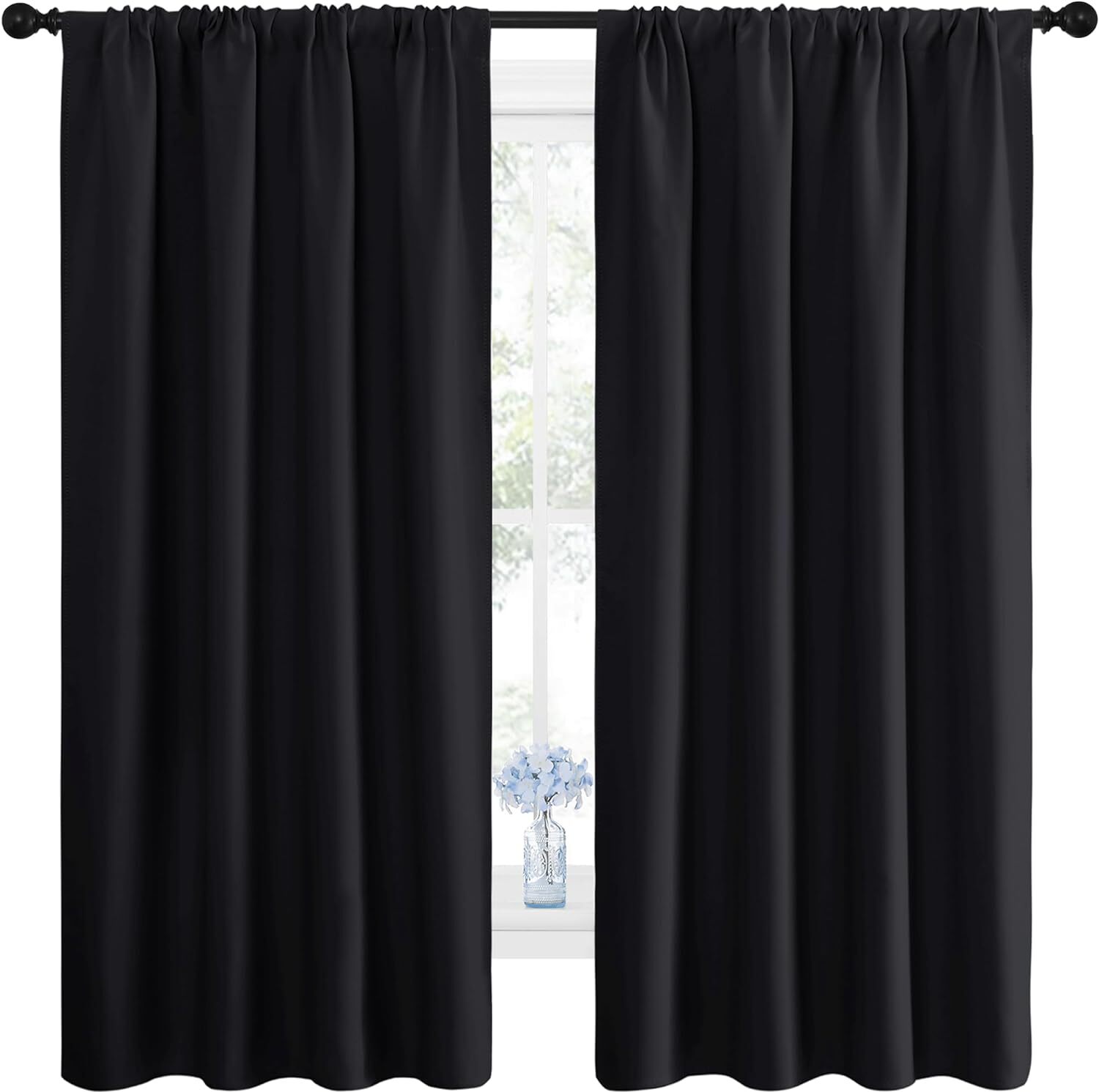 Spooky Halloween Blackout Curtains - Thermal Insulated Window Blinds
