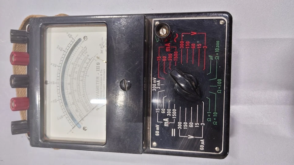 Vintage Tovameter III S Multimeter - Ungeprüft, Für Teile - Bild 3 von 4